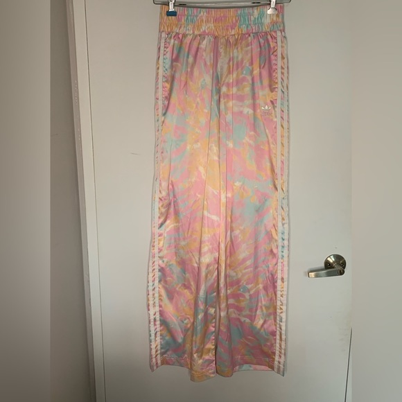 Adidas Satin Flare Pant - Picture 8 of 12